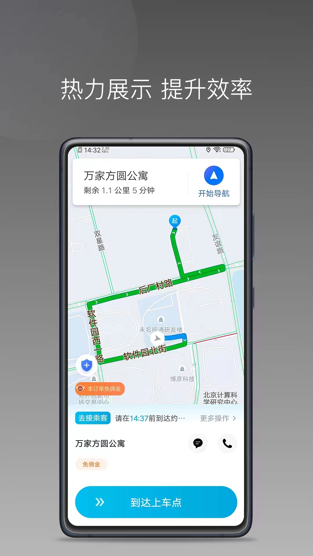热力展示 提升效率